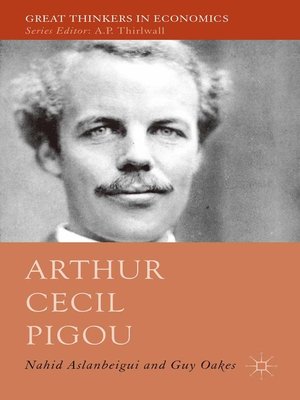 cover image of Arthur Cecil Pigou
